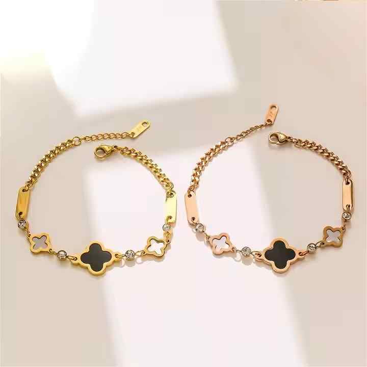 Clover Charm Bracelet