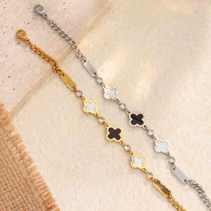 Clover Charm Bracelet