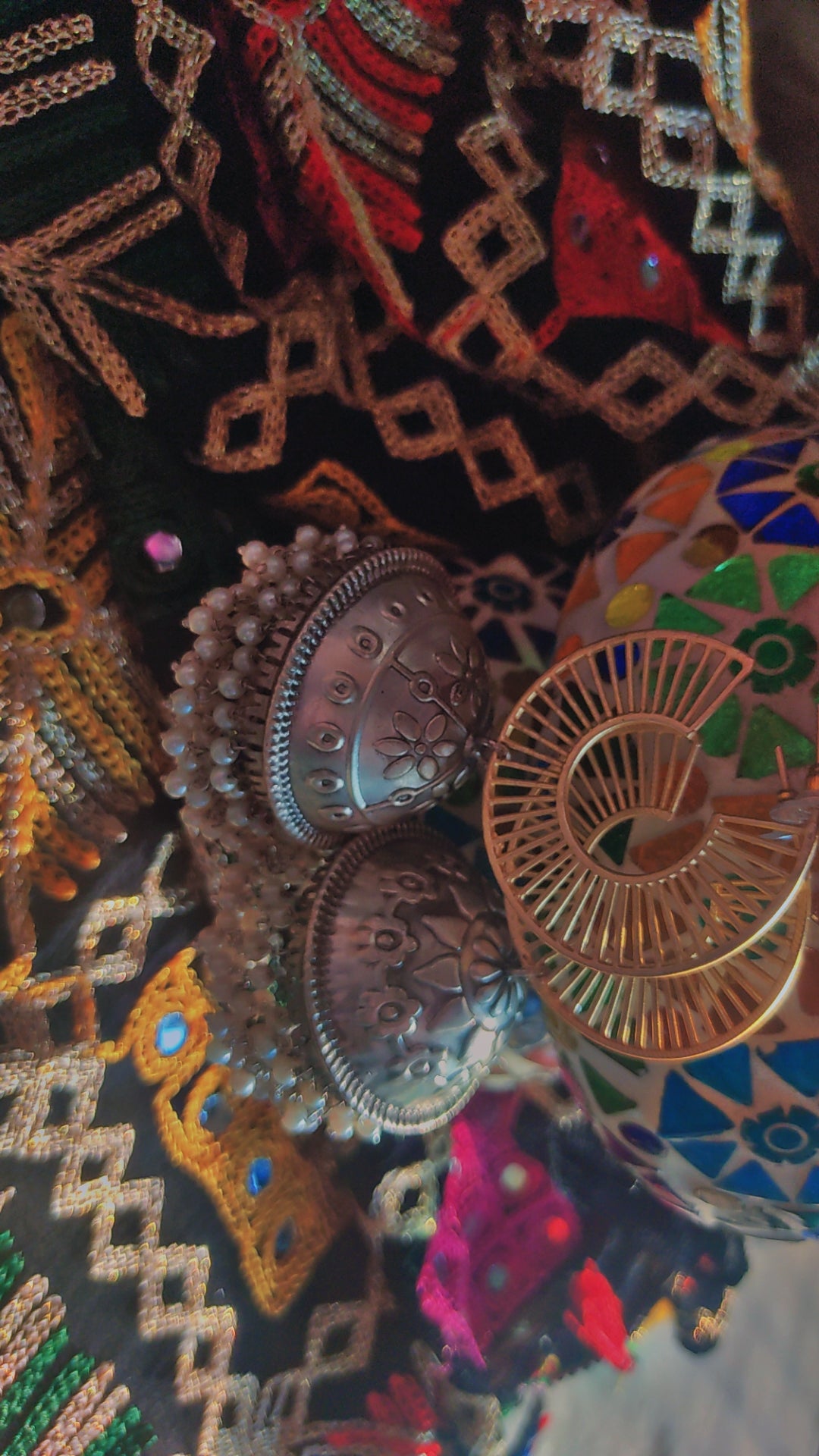 Zehra Circular Net Jhumka