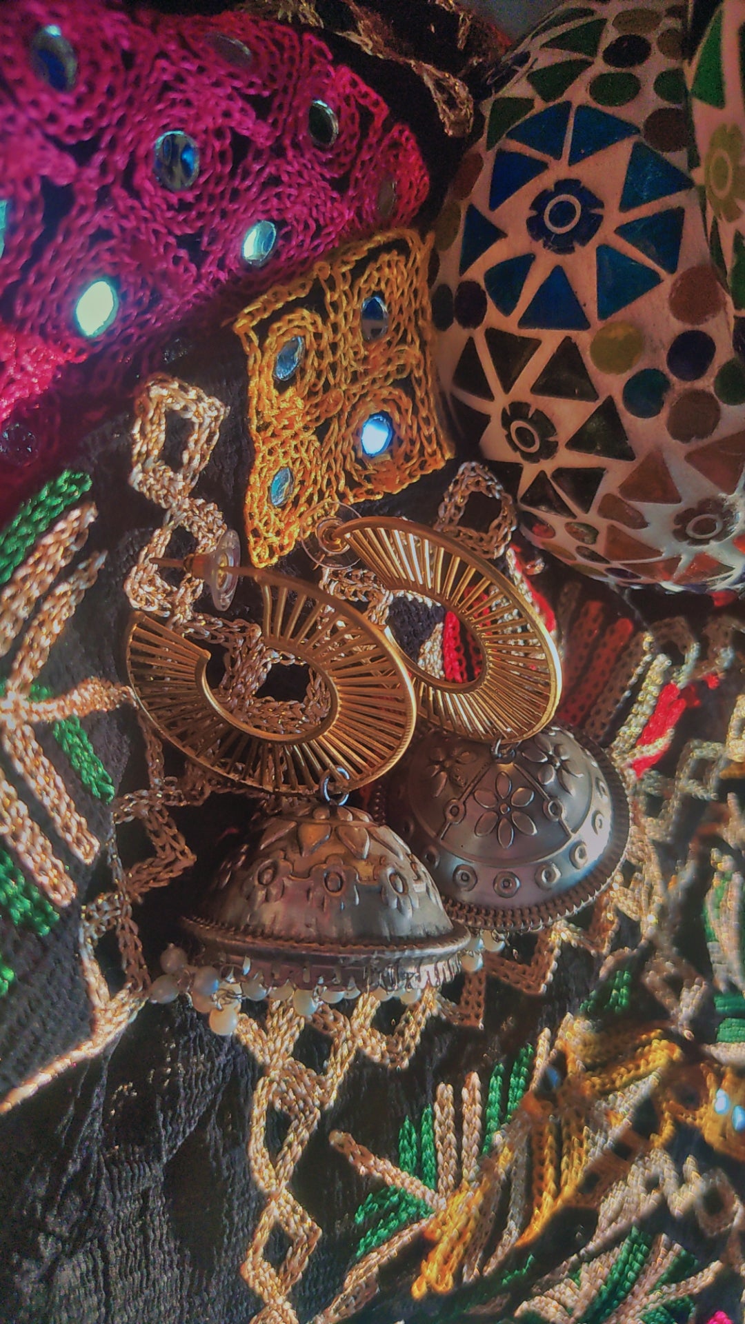 Zehra Circular Net Jhumka