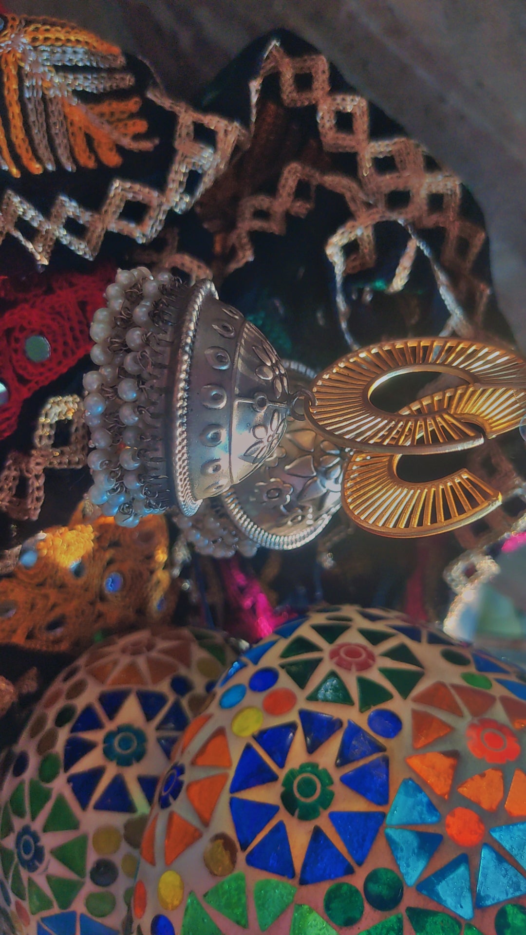 Zehra Circular Net Jhumka