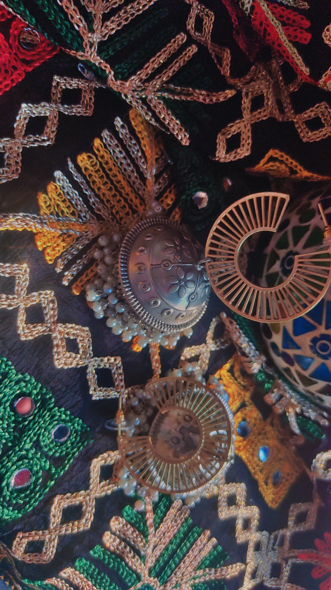 Zehra Circular Net Jhumka